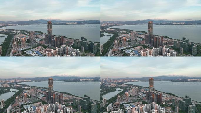 深圳湾超级总部瑧湾汇4K航拍视频