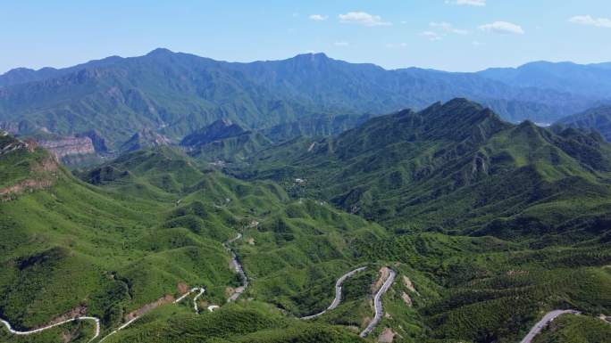 [4K]航拍素材.高芹路甜禾涧风光