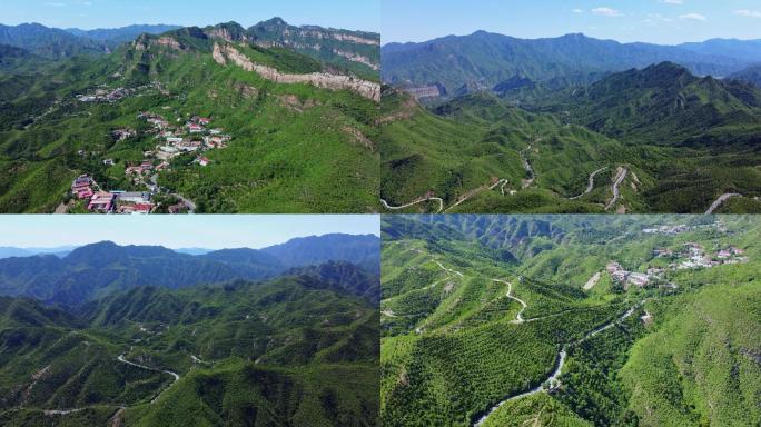 [4K]航拍素材.高芹路甜禾涧风光