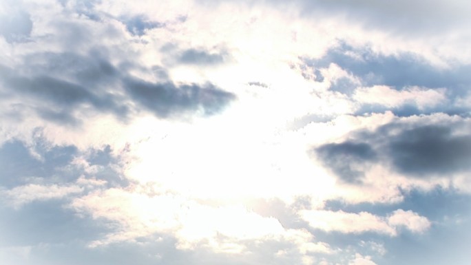 云层风景特效延时摄影丁达尔光耶稣光