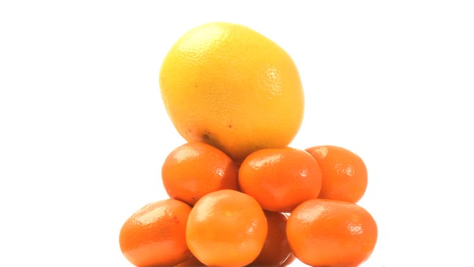 叠起来的橘子特写橘子特写