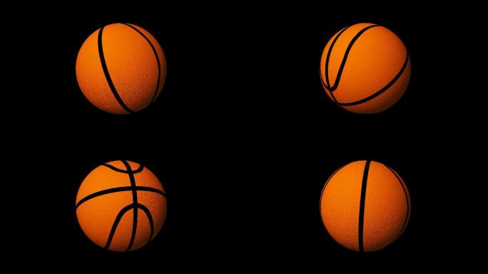 动画篮球特效卡通篮球三维篮球球体