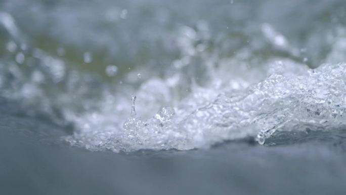 4k河水水流山泉水流