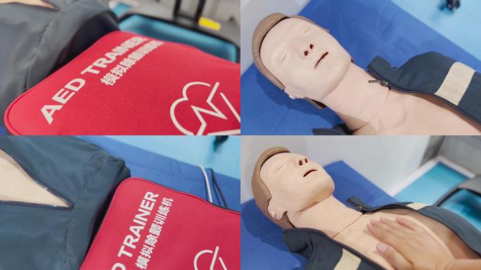 医疗教学心外复苏人工呼吸模拟除颤训练机