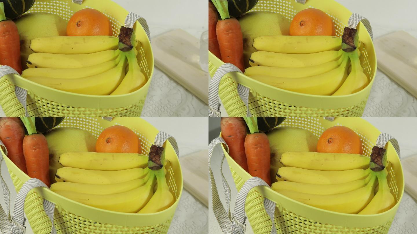 水果 香蕉 橙子 胡萝卜 水果