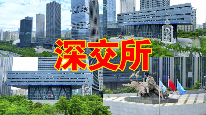 深交所·航拍4K（深圳证券交易所）
