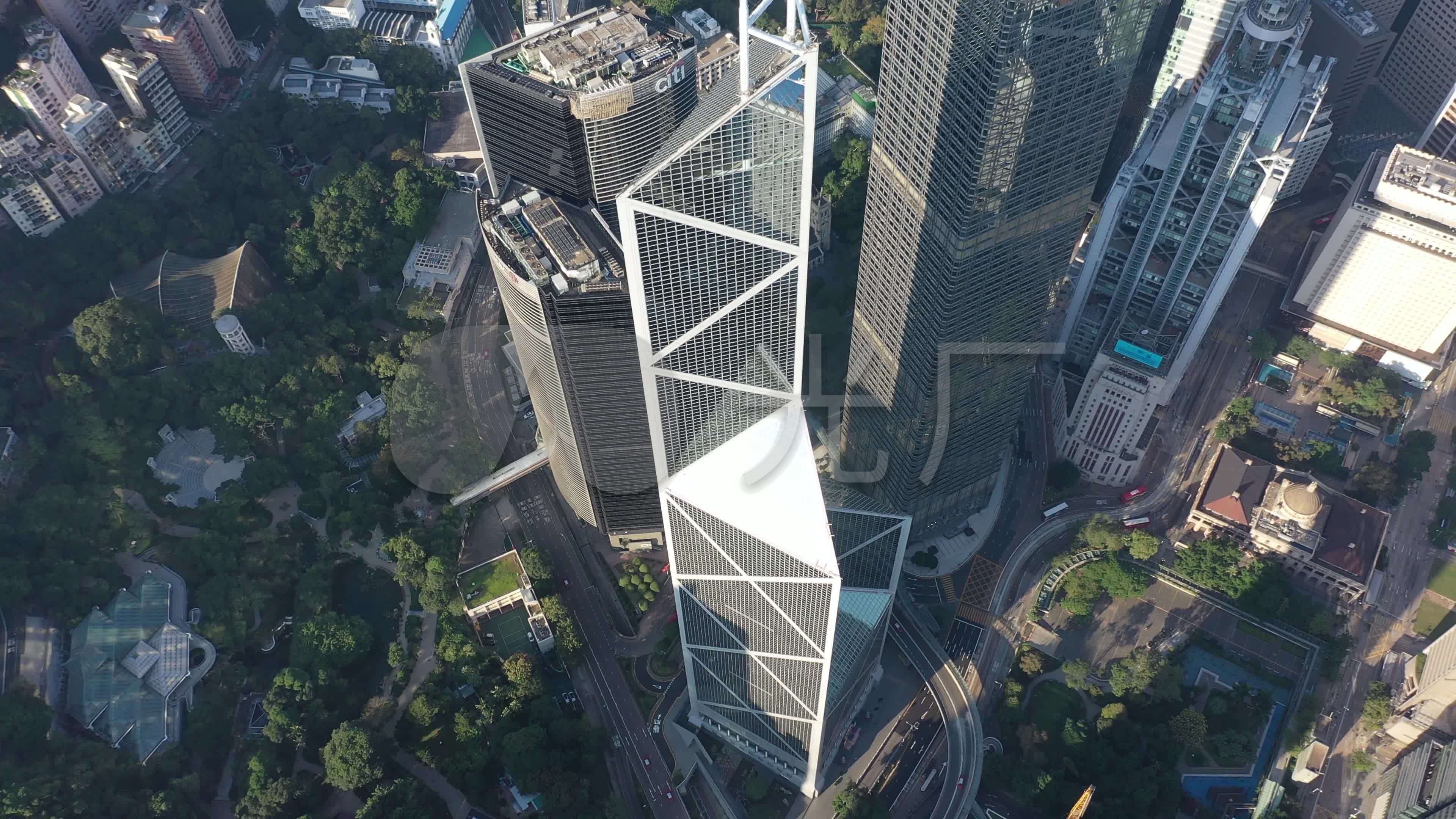 香港中银大厦（Bank of China Tower） - 贝聿铭（I.M. Pei） - 建筑设计案例 - 树状模式