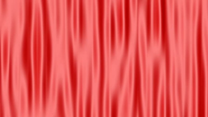 红布窗帘摆动舞台背景