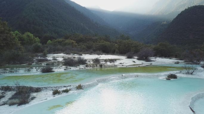 香格里拉白水台航拍 香格里拉旅游宣传片