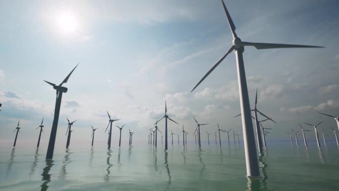 新能源风电海上风力发电