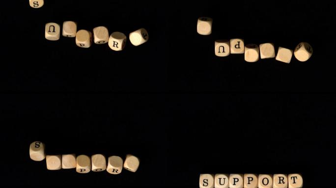 支持骰子一起慢速下落