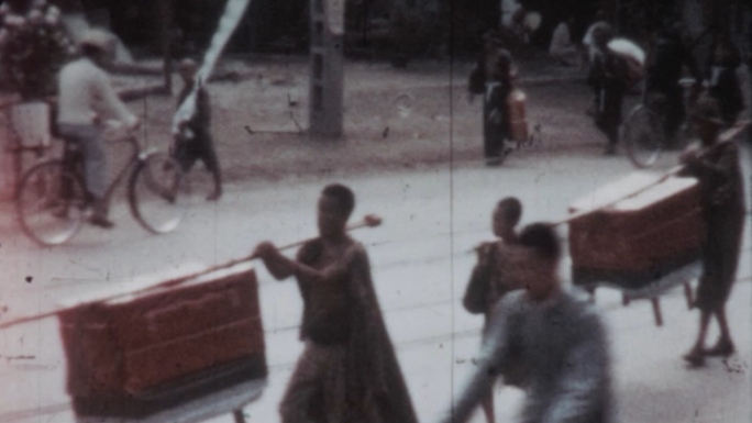 1930年代的北京街头场景