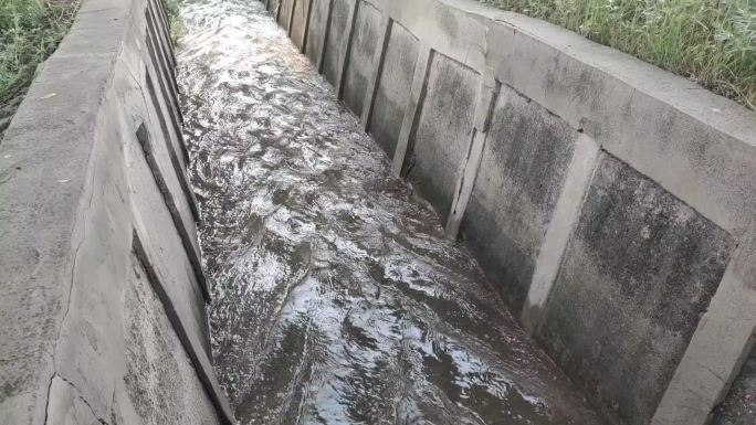 水渠 农业 灌溉 水资源 大自然