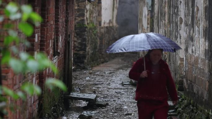 绵绵细雨老屋乡愁