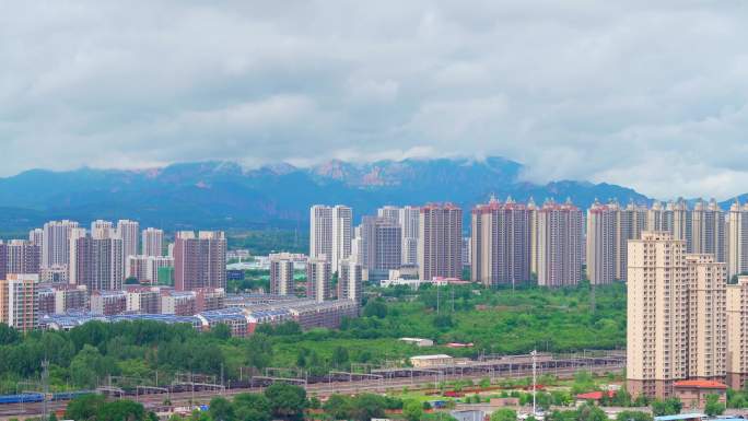 秦皇岛延时市区北部4K 120帧