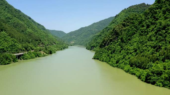 4k汉江 山川 河流