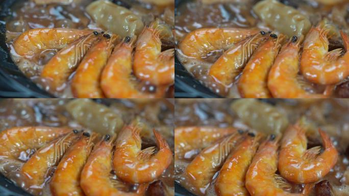 客家盆菜基围虾（4K）