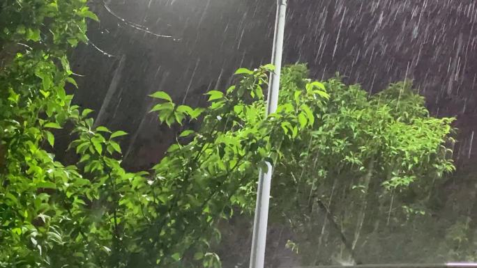 倾盆大雨