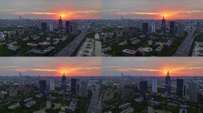 上海浦东金桥宣传片航拍4K