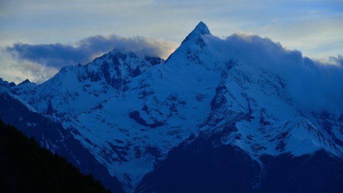 德钦县梅里雪山延时4K