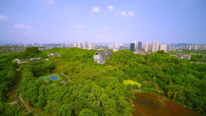 四川美院校区航飞