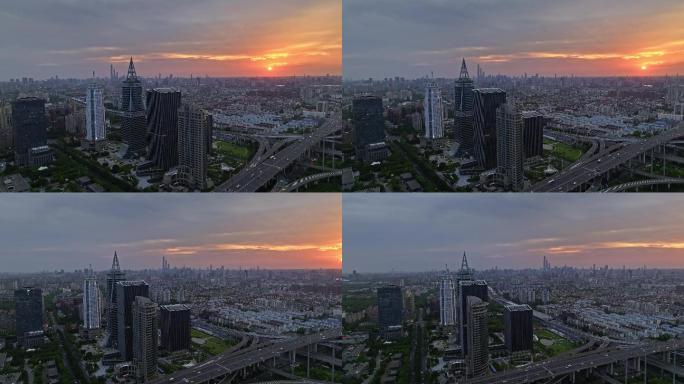 上海浦东金桥宣传片航拍4K
