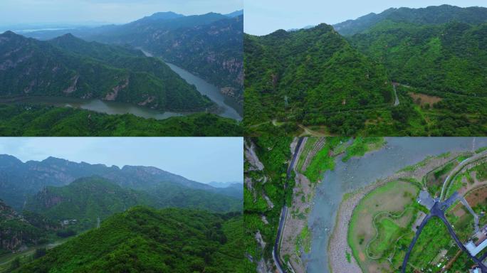 4K航拍短片. 密云捧河湾横岭根烟雨