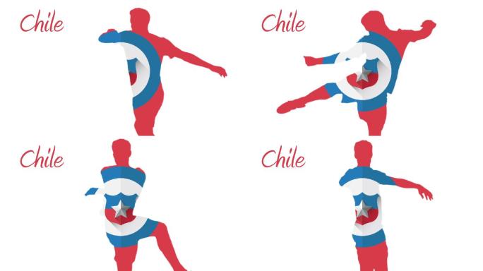 2014智利世界杯动画与球员红白蓝