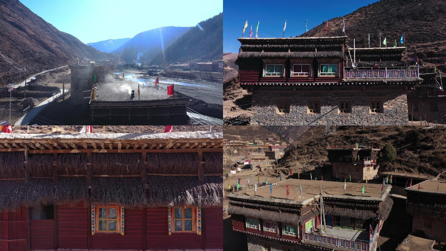 甘孜藏式建筑系列