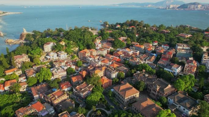 航拍厦门鼓浪屿风光合集