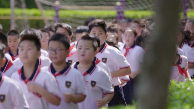 学校中学生小学生课间运动活动锻炼