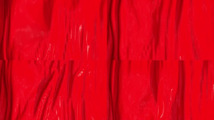 红绸布料抽象背景