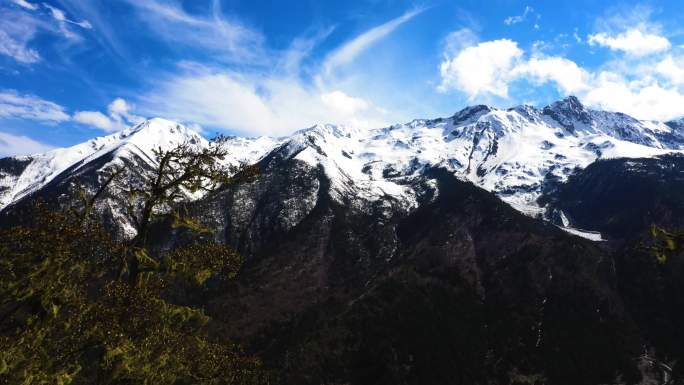 白马雪山航拍