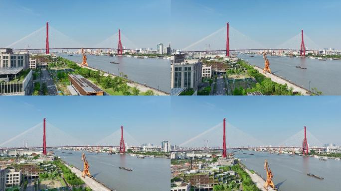杨浦滨江与杨浦大桥