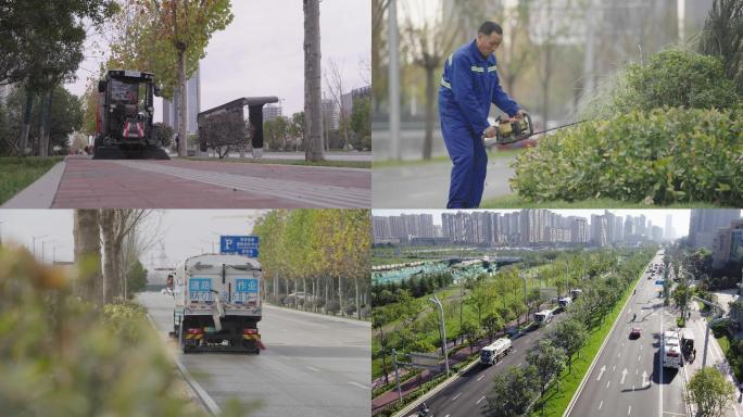 绿化 环卫 清洁 洒水车 修剪 城投城服