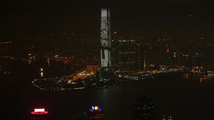 香港维多利亚港夜景