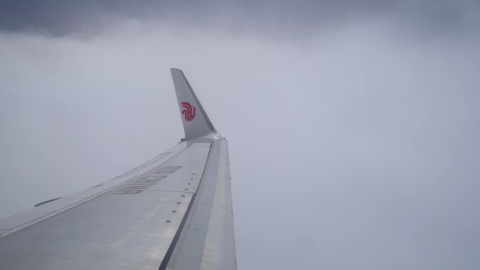飞机上拍摄天空白云-2