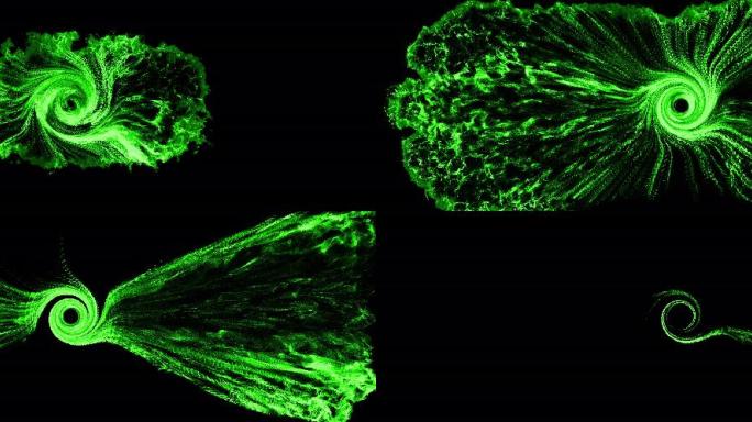 黑洞塌陷吸收特效扭曲旋涡通道转场