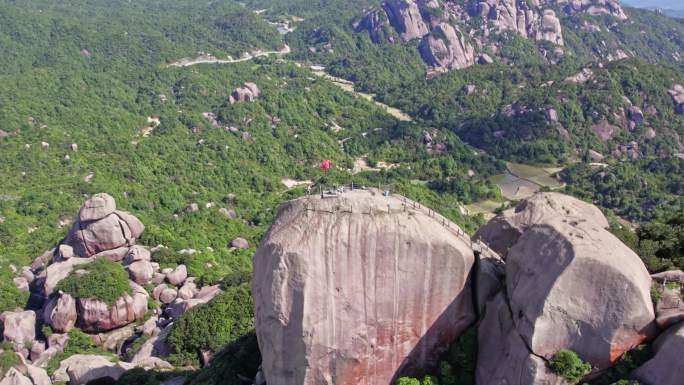 航拍福建漳州云霄乌山