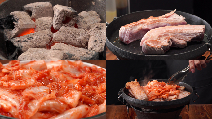 中国东北鲜族特色菜肴-韩式烤肉