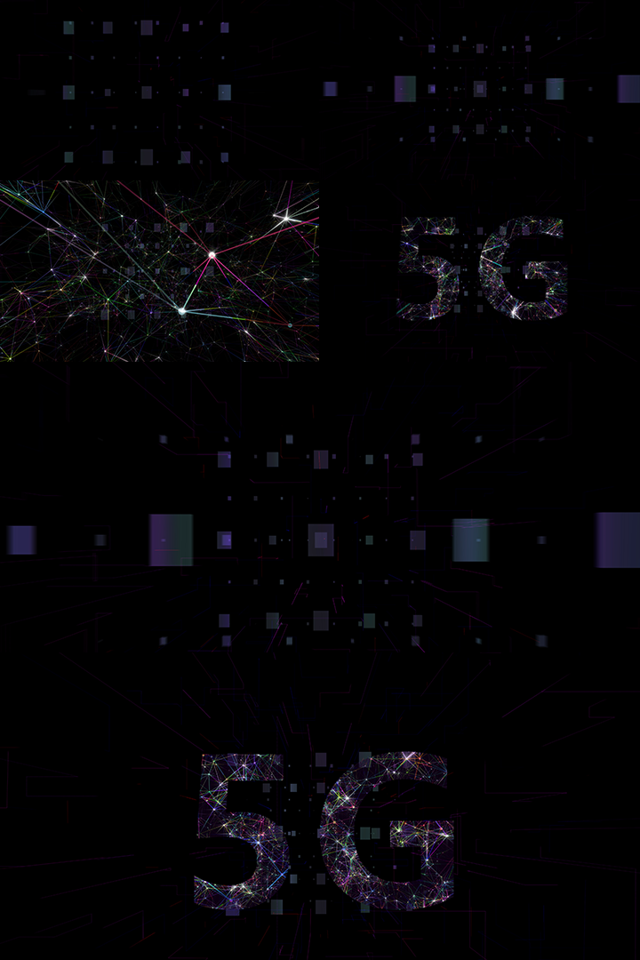 5G通讯科技传输概念视频AE模板08