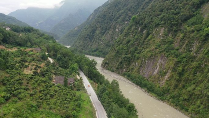 原创 四川阿坝州北川县通口河G347国道