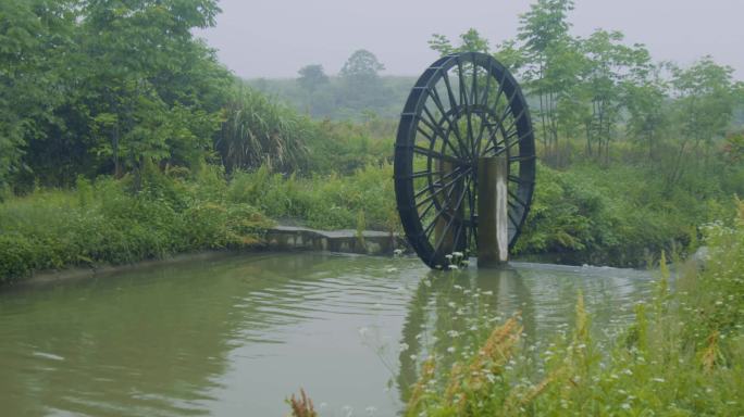 水车旋转