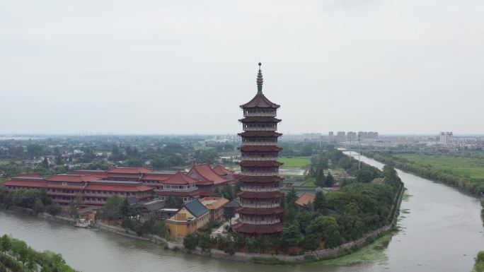 江苏扬州高旻寺风光