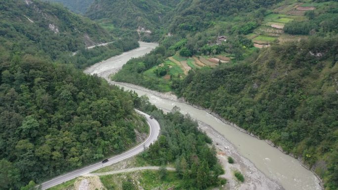 原创 四川阿坝州北川县通口河G347国道