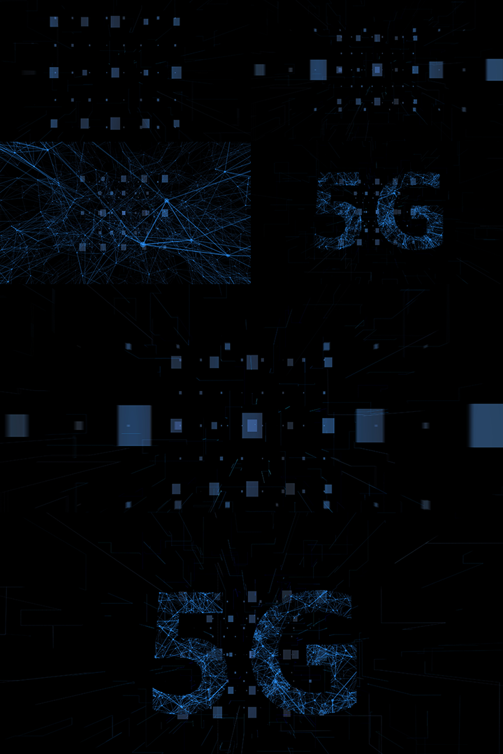 5G通讯科技传输概念视频AE模板07