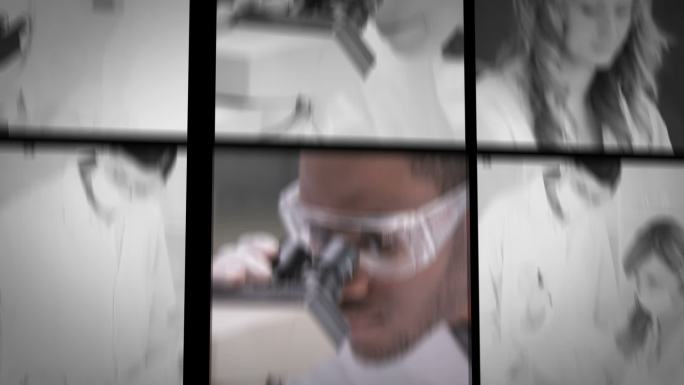 三段关于实验室助手在分娩的短片藏在其他图片之间