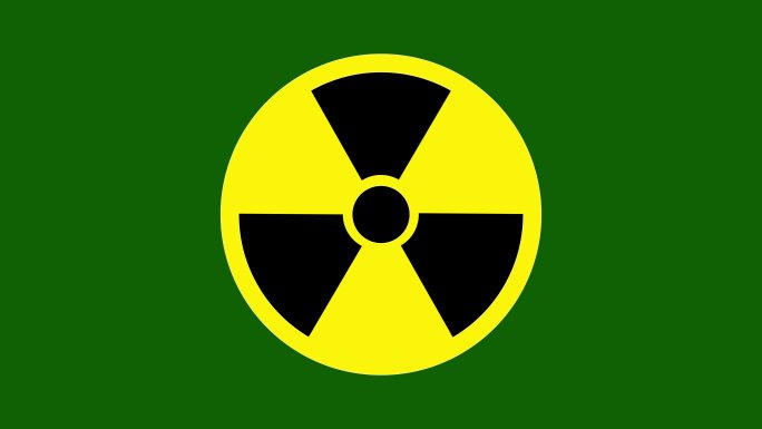 放射性标志危害警示动画-AE模板