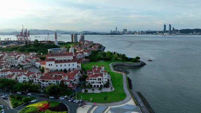 福建厦门湾漳州港房地产开发风情小镇