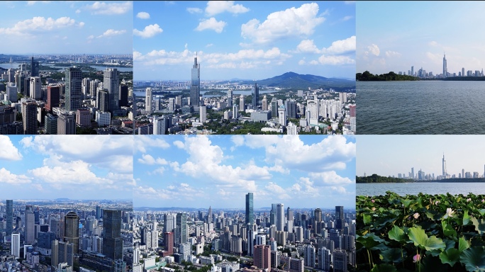 南京、南京空境、紫峰大厦、玄武湖、新街口